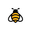 Bee Animal Logo Vector Template