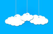 Hanging clouds