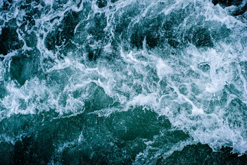  Abstrakta oceanu fala macha wodnego tło.