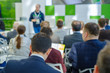 © Anton Gvozdikov - Audience listens to the lecturer at the conference