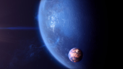 Wall Mural - exoplanet