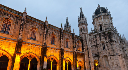 Monasterio de los Jerónimos. Barrio Belém. Ciudad de Lisboa, Portugal, Península Ibérica, Europa