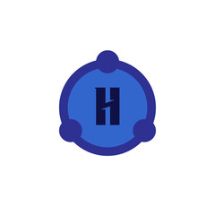 Initial Letter Logo H Template Vector Design