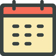 calendar M icon