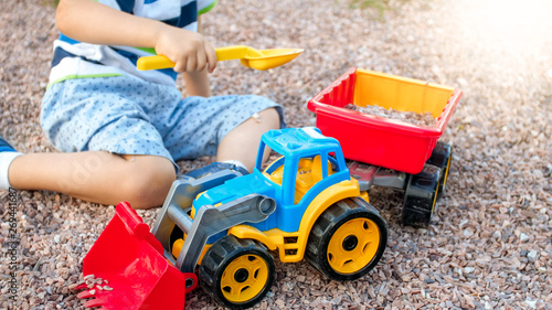 toddler truck and trailer