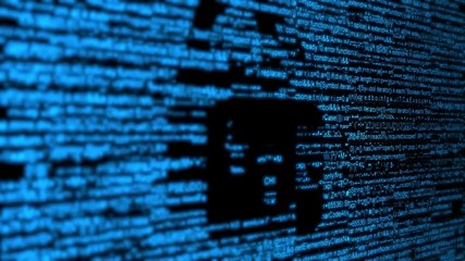 Codes identifying security system on screen