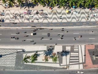 Wall Mural - Vista aérea da Praia de Copacabana, Rio de Janeiro, Brasil