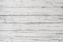 Vintage Retro Rustic White Wood Background Backdrop With Old Pattern And Texture For Food And Product Photography