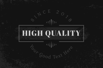 Canvas Print - Logo design template