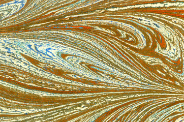 Wall Mural - Abstract chaotic oil painting. Texture and background artistic.