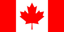 Canadian Flag. Mapple Leaf