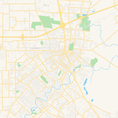  Empty vector map of Lafayette, Louisiana, USA