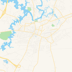  Empty vector map of Suffolk, Virginia, USA