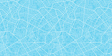 Urban Vector City Map Seamless Texture