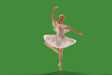 Ballet On Green Screen