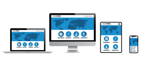 Wall Mural - concept for web design, website. vector graphics.