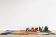 Kids Playroom Interior Wall Mockup - 3d Rendering, 3d Illustration