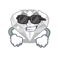 Sticker - Super cool white diamond in a mascot bag