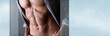 © thodonal - Muscular young man; panoramic banner