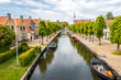 Sloten a medieval city in the Netherlands, province Friesland, region Gaasterland