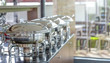 © KM.Photo - Chafing dish heaters at the banquet table.