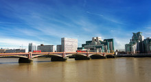 London, View Of Vauxhall Bridge