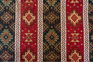 Wall Mural - uzbek pattern in temple