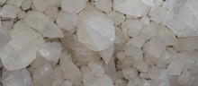 Geological Natural Crystalline Mineral White Quartz Stone