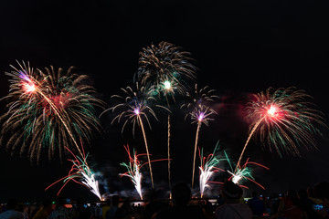 Fireworks Festival in Pattaya, Thailand