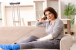 © Elnur - Woman after car accident suffering at home