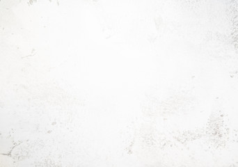 Wall Mural - grunge blank concrete wall white color for texture. vintage background
