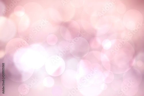 Abstract Pink Illustration Abstract Light Pink Pastel Bokeh