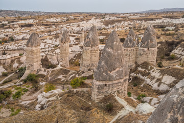 Wall Mural - Rock formations in Capapdocia, Turkey