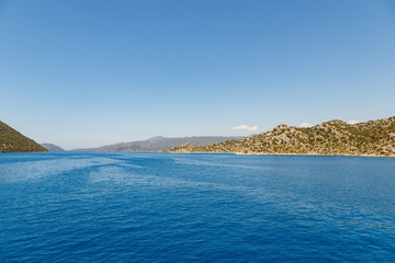 sea and blue sky