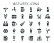© Anna - brewery icon set