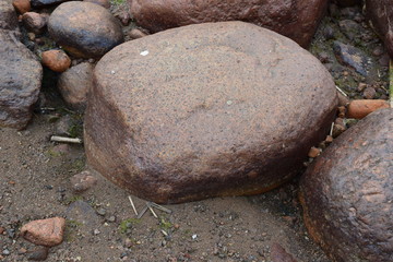 stones on beach