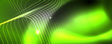 Fototapeta Do przedpokoju - Shiny neon techno template. Neon lines background, 80s style laser rays