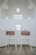 Bride and Groom chairs at a rustic wedding venue
