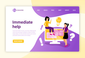 Poster - Call Centre Landing Page 