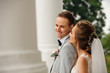 © Wedding photography - Wedding. Portrait of happy Bride and Groom