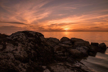 Wall Mural - Sunset on the Gulf of Mexico