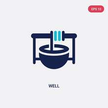 Blue Well Free Stock Photo - Public Domain Pictures