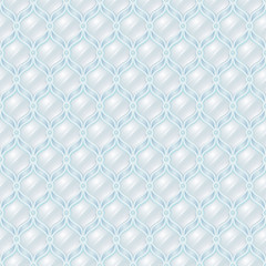 Wall Mural - blue seamless geometric pattern