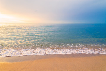 Wall Mural - Morning sunrise at HUA HIN THAILAND