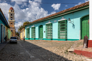 Fototapete - Sklaventurm in Trinidad, Kuba