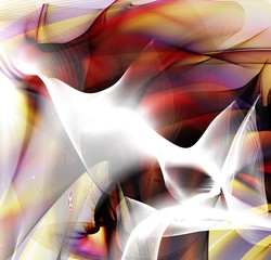 Modern futuristic .Bright artistic splashes. Abstract painting color texture.3d