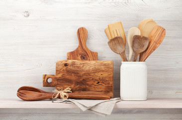 Poster - Set of various kitchen utensils