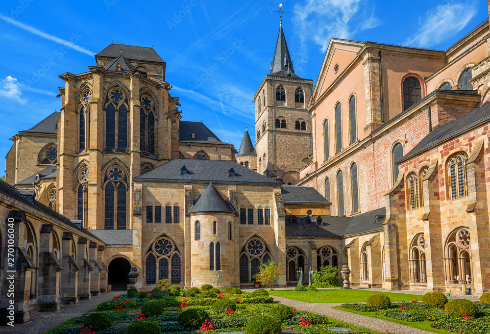St Peter Cathedral, Trier, Germany - obrazy, fototapety, plakaty 