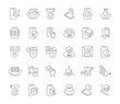© M.Style - Set Vector Line Icons of VR and AR