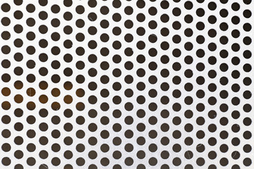 Wall Mural - white steel mesh screen background seamless and texture